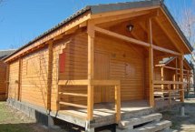 Bungalow en madera Rústico