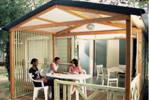 Bungalow en madera Morea