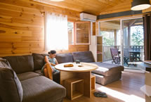 Bungalow en madera Cabane Natureo