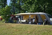 Parcelas camping Grand Confort
